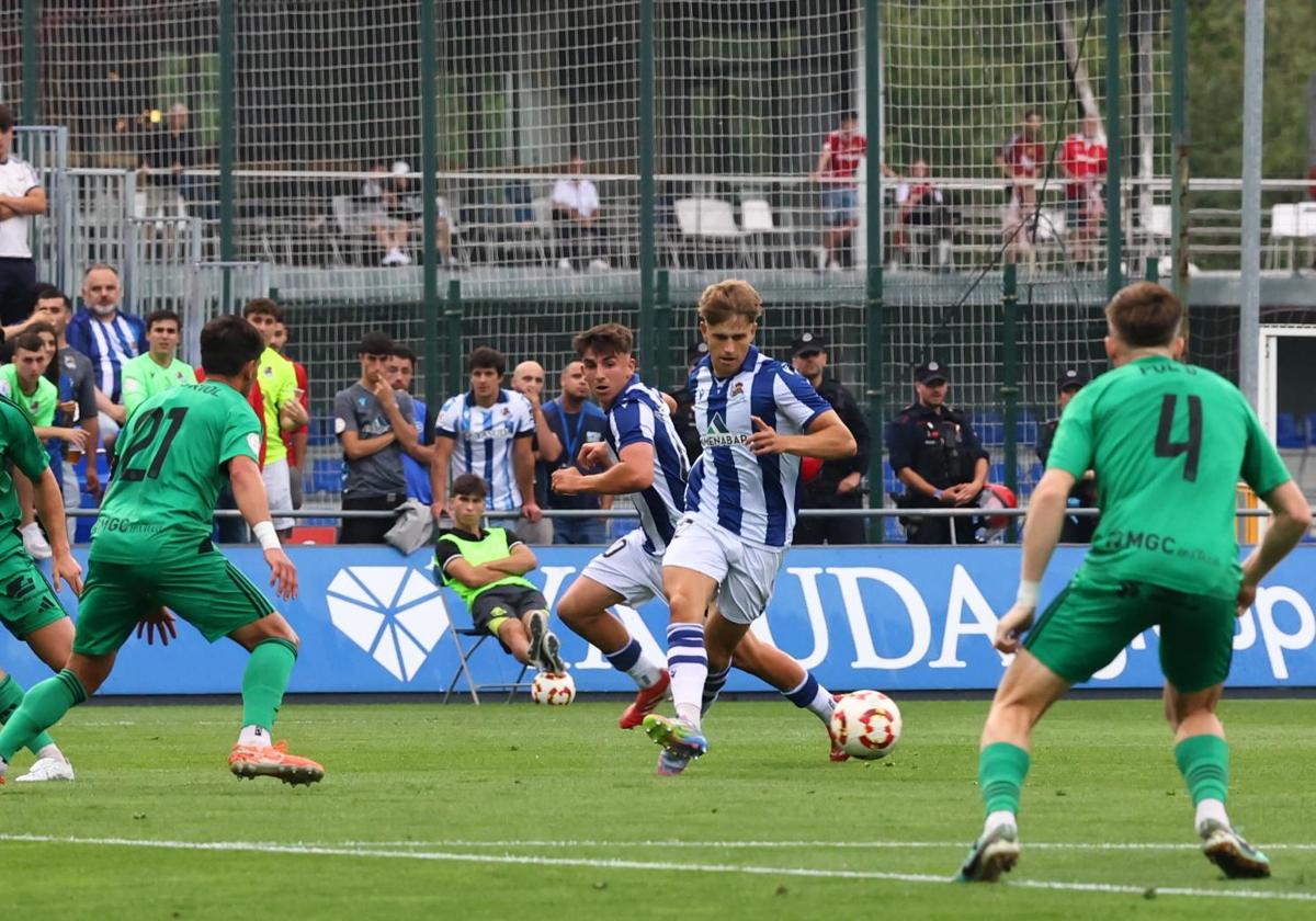 El Sanse, en su partido definitivo contra el Nàstic de Tarragona