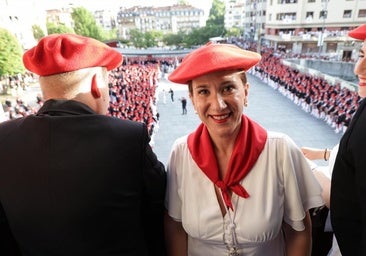 La alcaldesa Laborda valoró que la fiesta se celebre «desde el respeto»