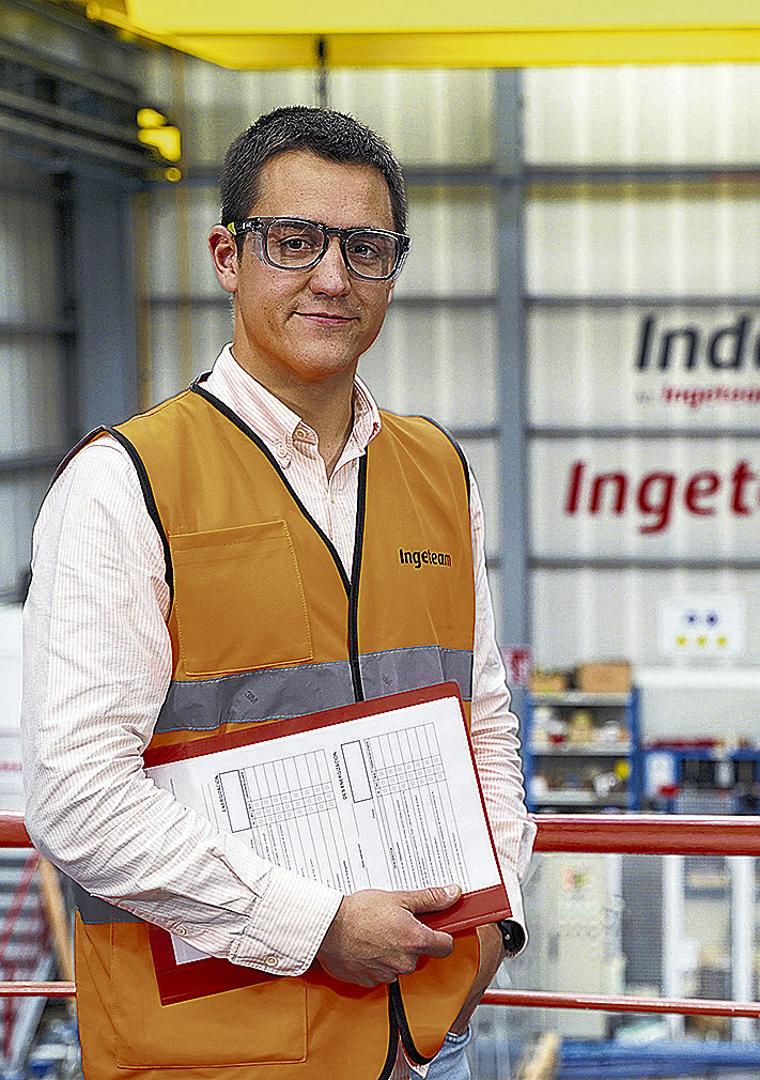 Imagen - Eneko Ramírez. Project manager de Motors & Generators en el laboratorio de I+D de Beasain.