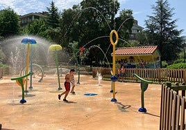 Los parques de agua, refugio  frente al calor