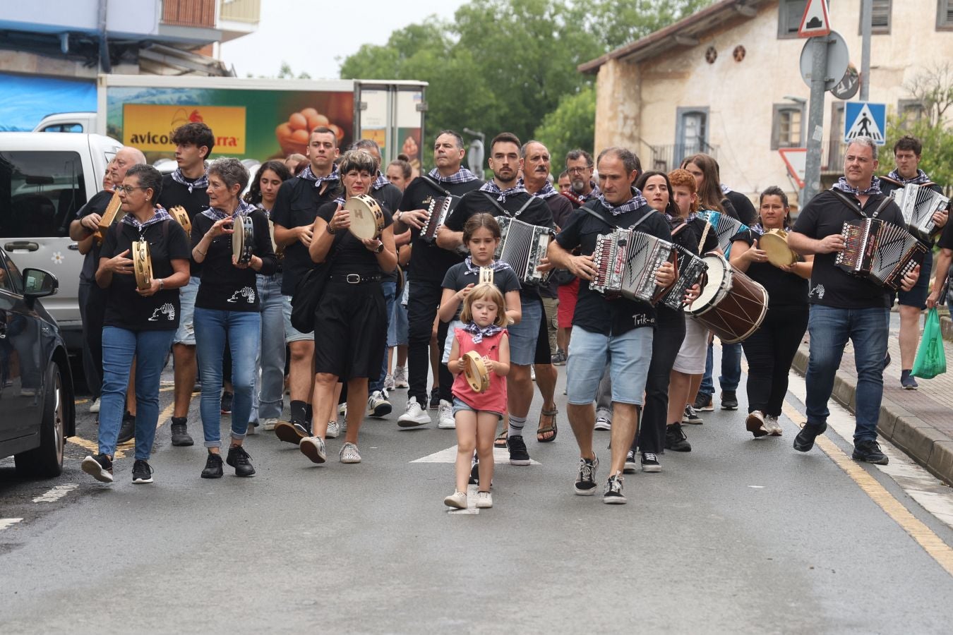 Alegría en Usurbil por Santa Isabel