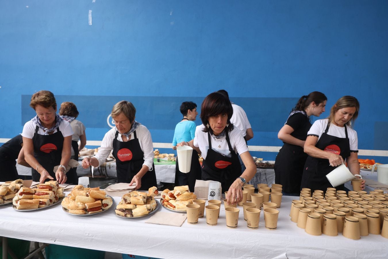 Alegría en Usurbil por Santa Isabel