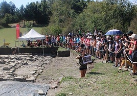 Más de 2.000 personas visitaron el yacimiento en las visitas organizadas el año pasado.