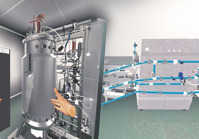 Simulador virtual de un biorreactor