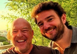 Gorka Otxoa sorprende junto al conocido actor de una de las series más famosas de la historia: «Un auténtico honor»