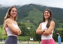 Nerea Sasiain y Ainara Burunza protagonizarán este sábado el V reto deportivo de la cuadrilla La Roita