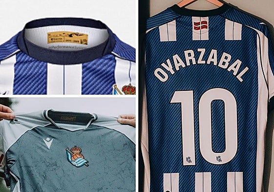 Los detalles de la primera y segunda camiseta de la Real de la próxima temporada.