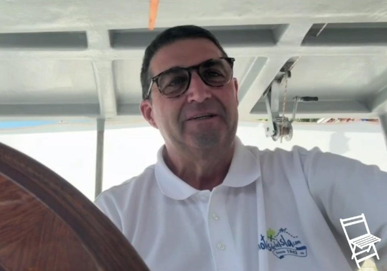 Julián Istúriz. Patrón de Motoras de la Isla