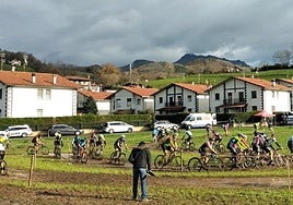 La tradición ciclista en Bera viene de lejos y el pasado año se volvió a celebrar el ciclocross.