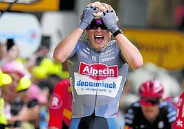 Philipsen fue el más potente en Lille, salida y meta de la primera etapa del Tour.