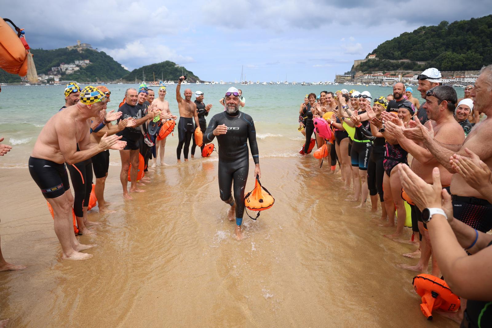 De Getaria a Donostia por la esclerosis múltiple