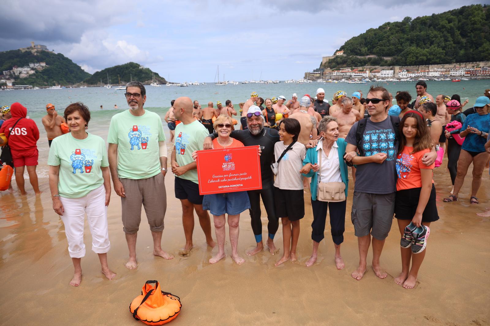De Getaria a Donostia por la esclerosis múltiple