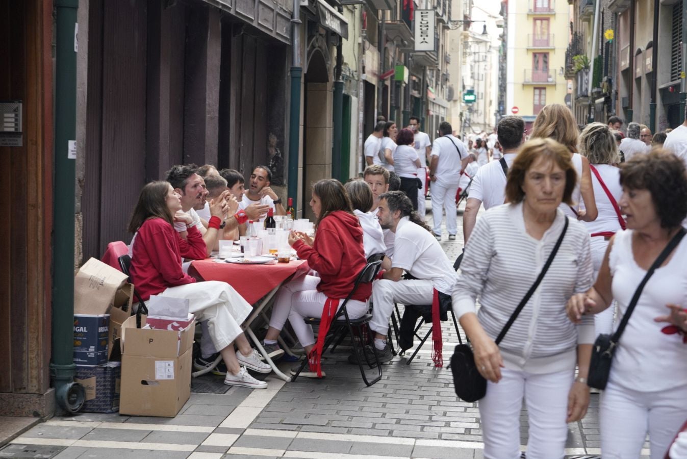 Ambientazo en San Fermín