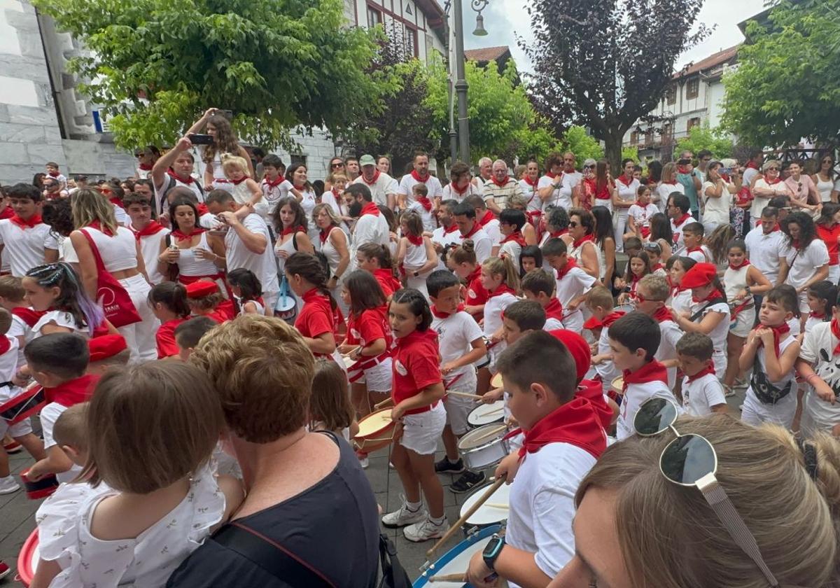 Lesaka también disfruta de sus Sanfermines