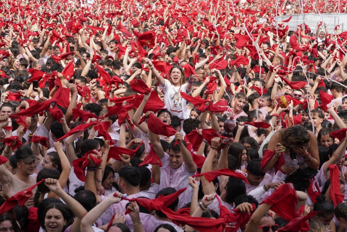 Ambientazo en San Fermín