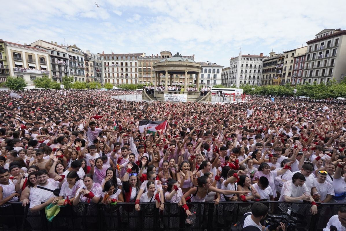 Ambientazo en San Fermín