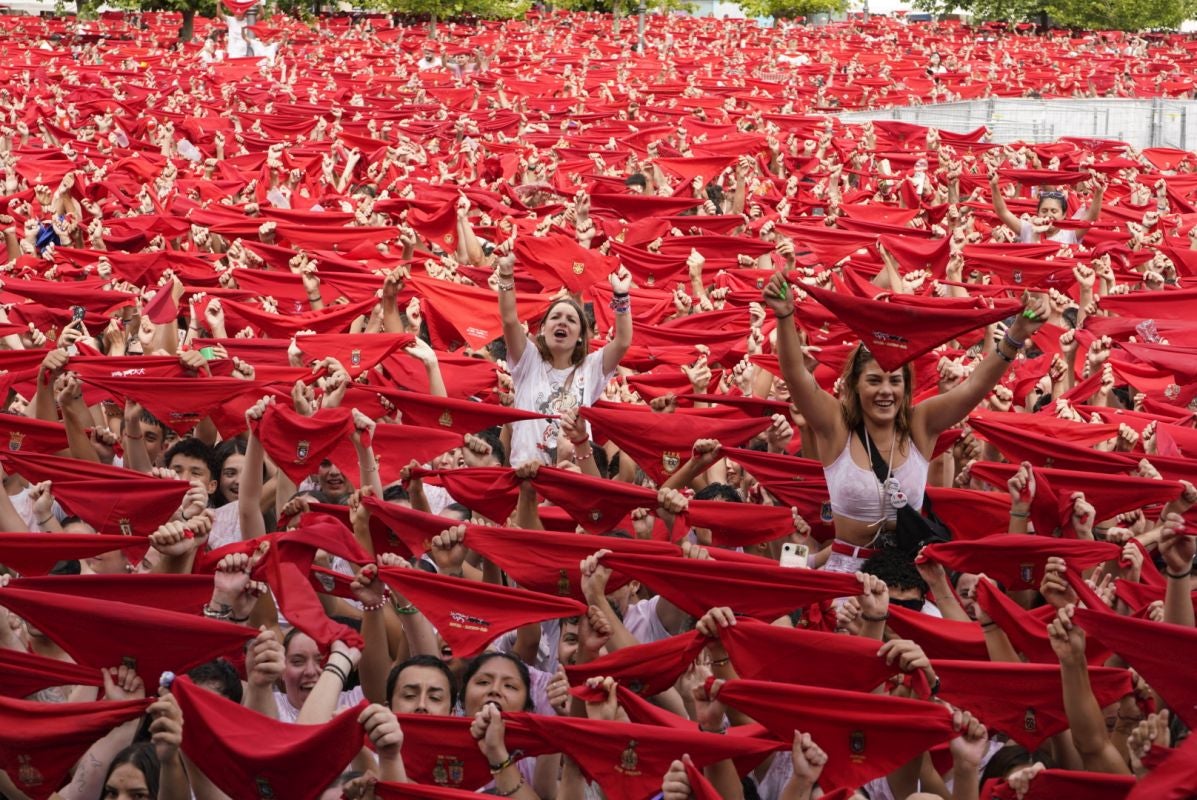 Ambientazo en San Fermín