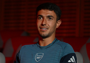 Zubimendi ya habla como nuevo 'gunner': «Es un gran cambio, pero estoy listo para empezar»