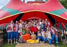 Gure Zirkua osatzen duten kideak.