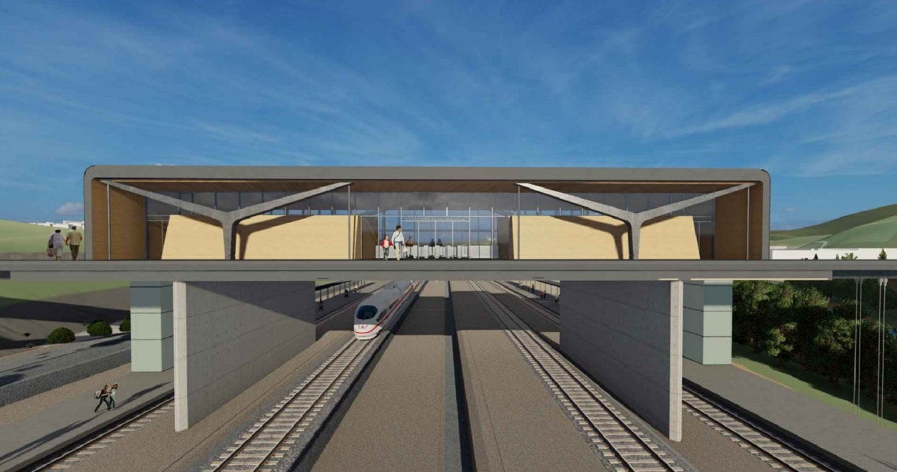 Así será la estación de tren de Cercanías de Astigarraga