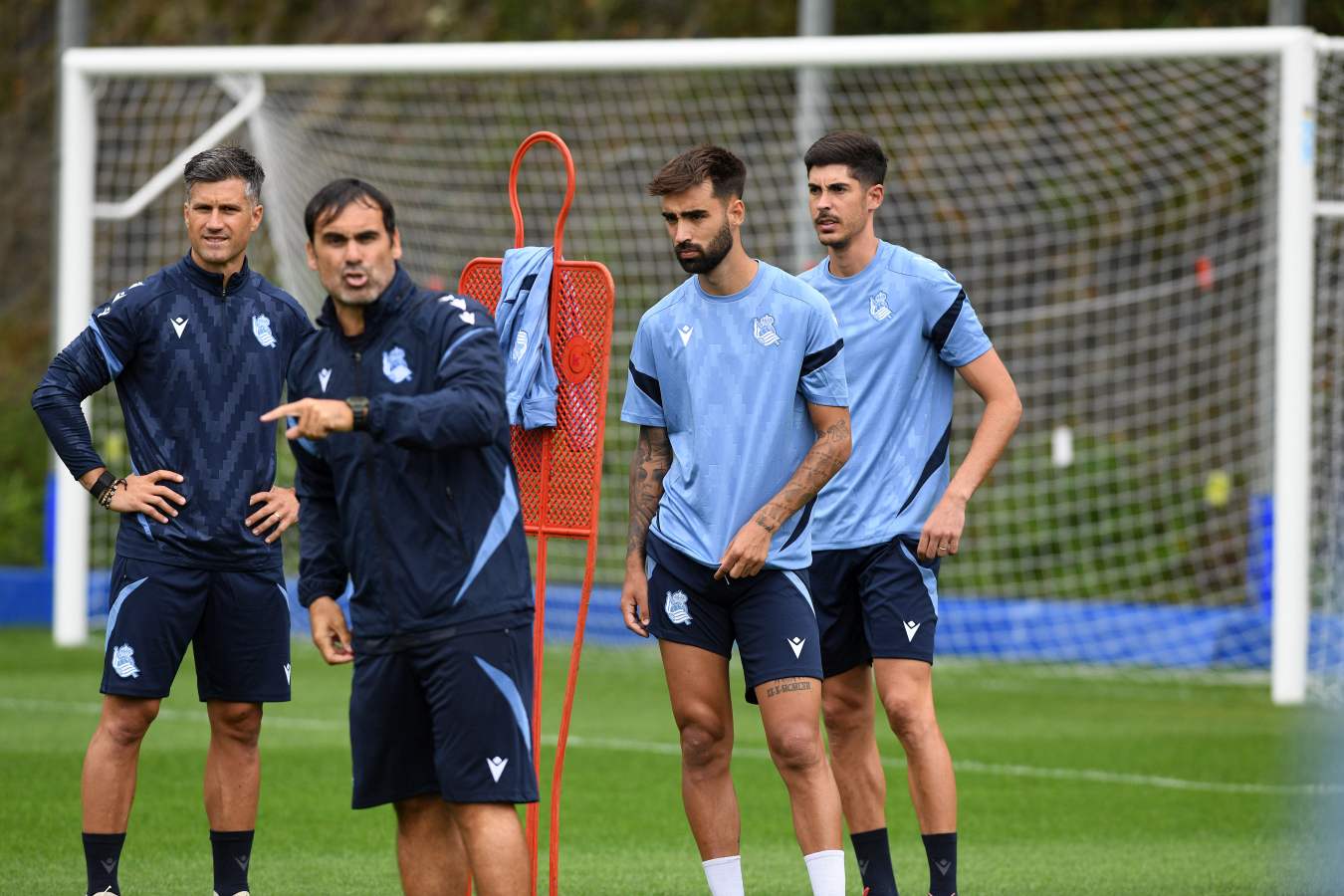 Sergio se estrena en Zubieta