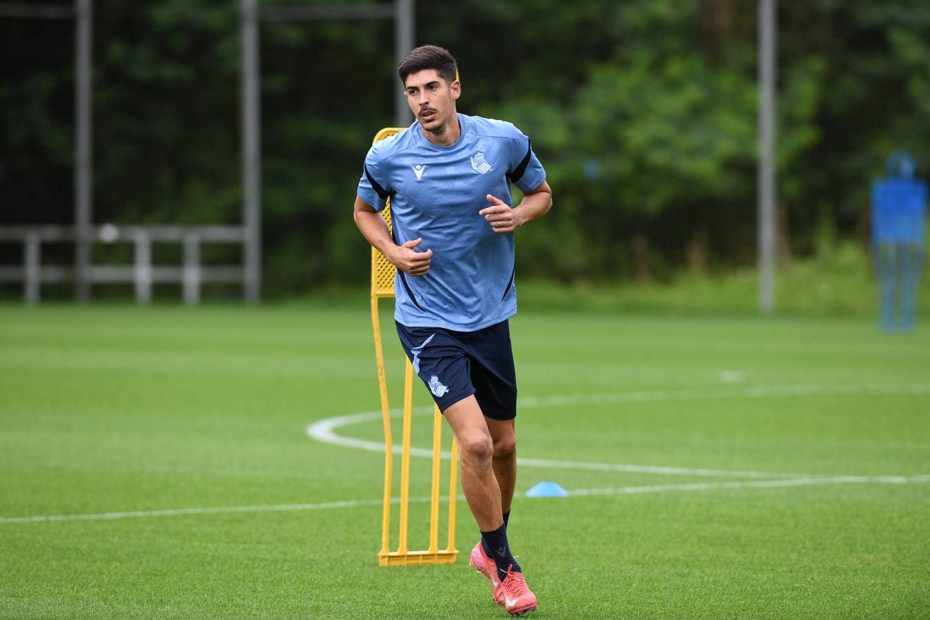 Sergio se estrena en Zubieta