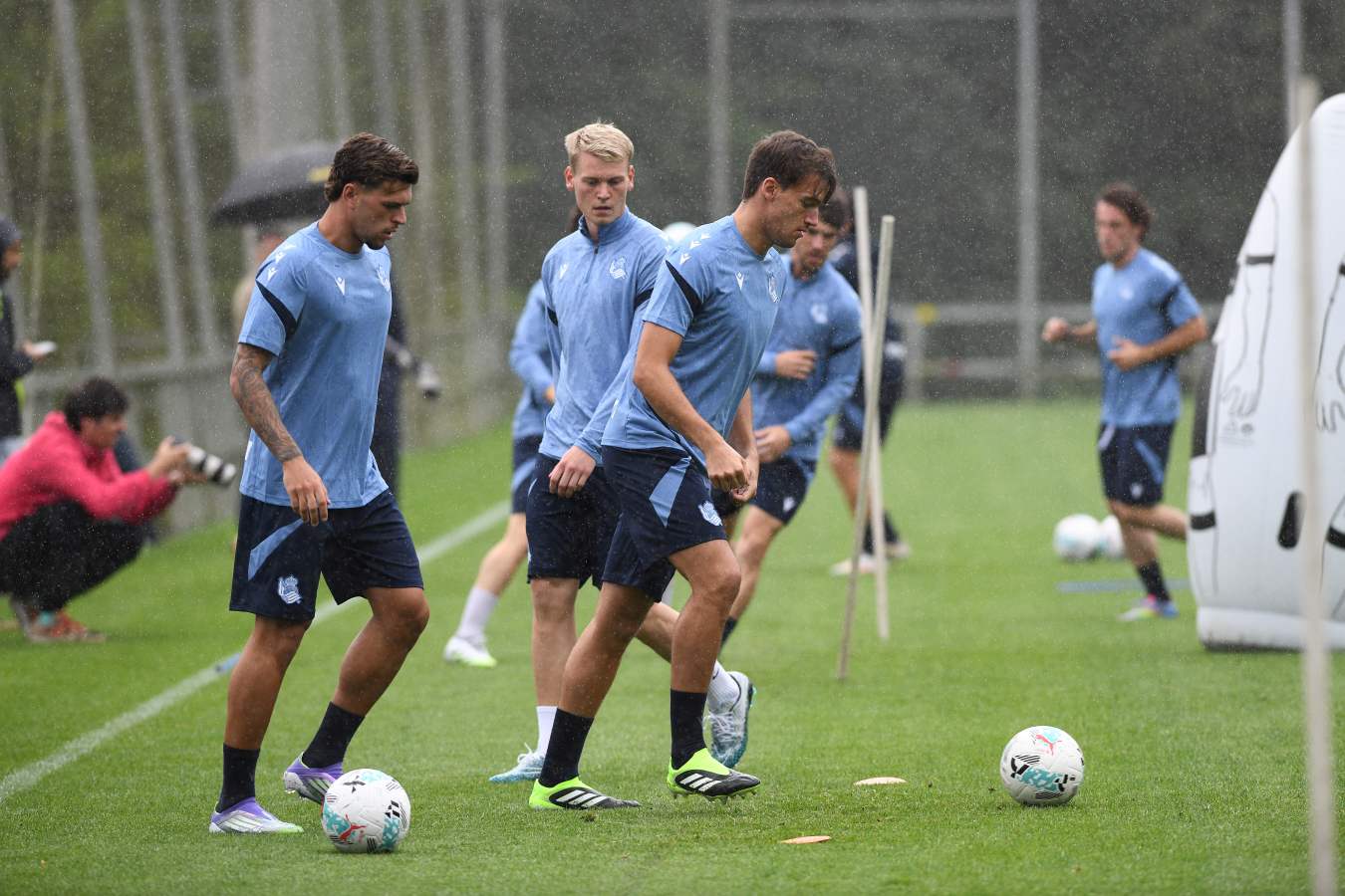 Sergio se estrena en Zubieta
