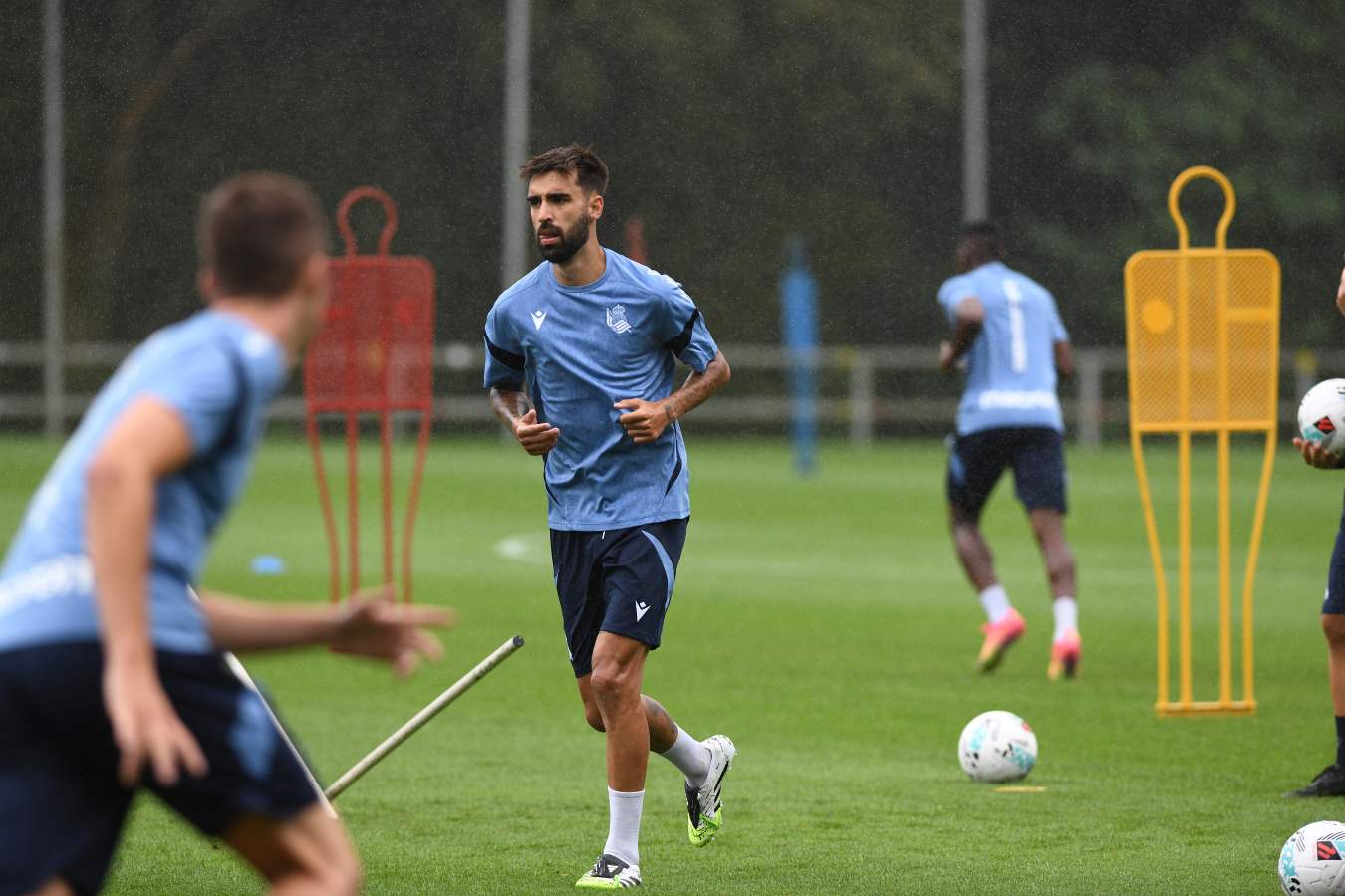 Sergio se estrena en Zubieta