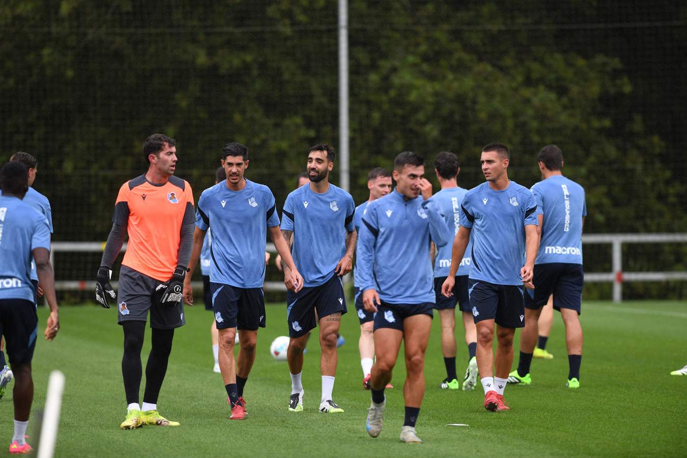 Sergio se estrena en Zubieta