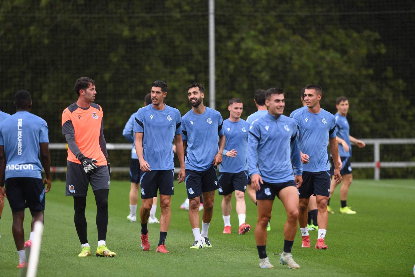 Sergio se estrena en Zubieta