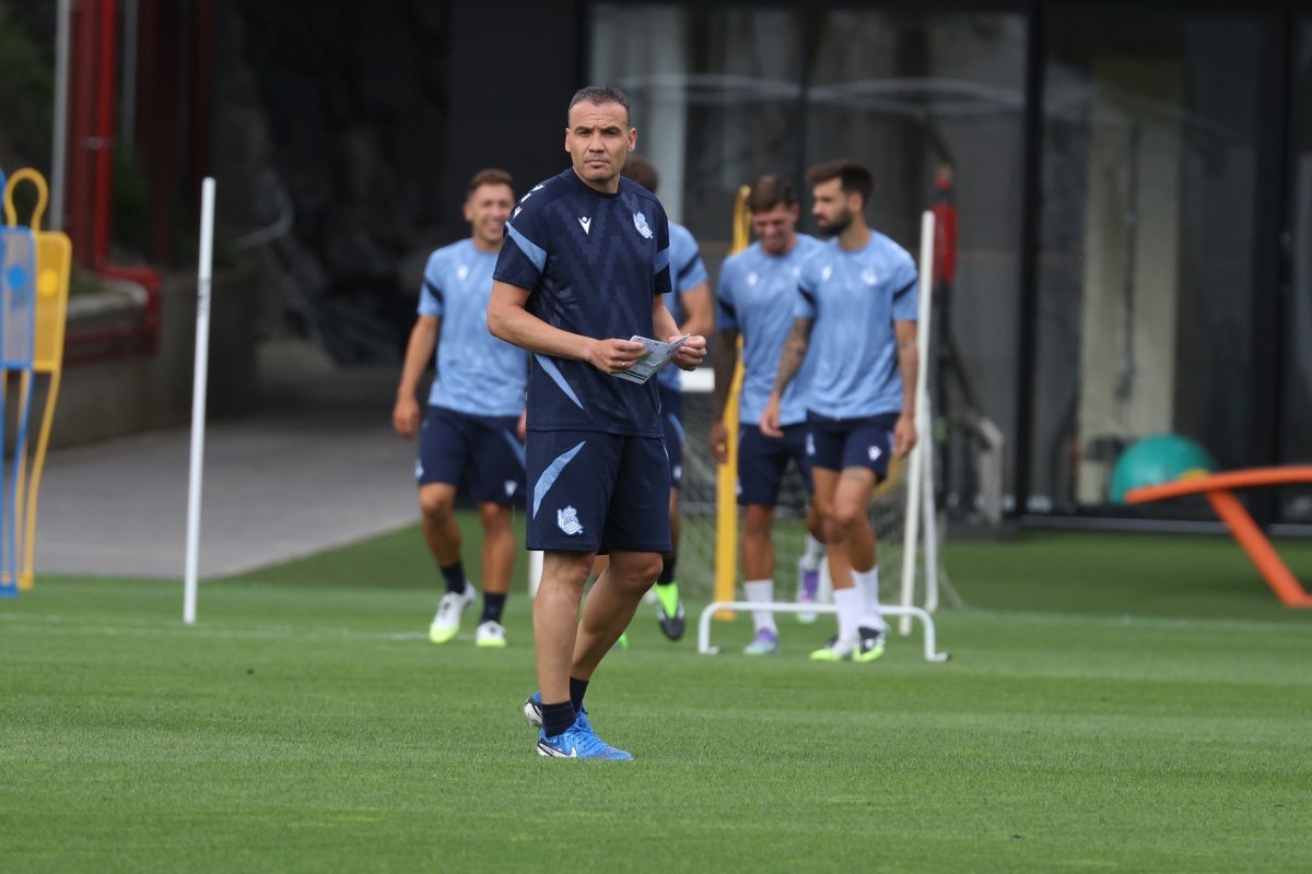 Entrenamiento al calor de la afición