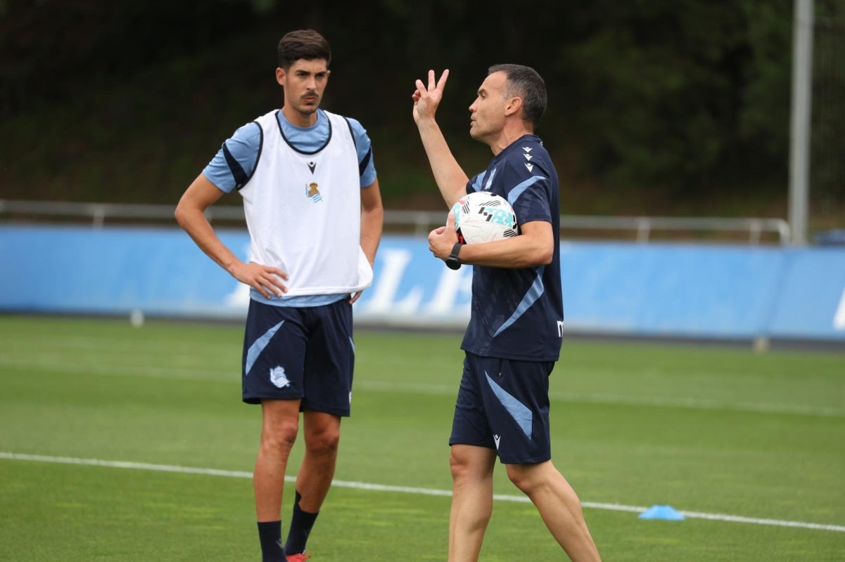 Entrenamiento al calor de la afición
