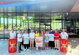 La plaza nacida con la museización de los restos de las termas romanas de Oiasso se incorpora como escenario del festival este año.