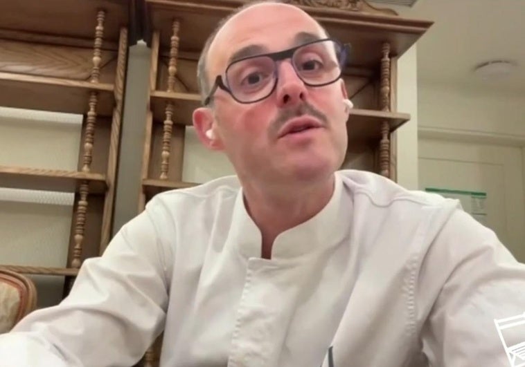 Iñigo Lavado. Cocinero