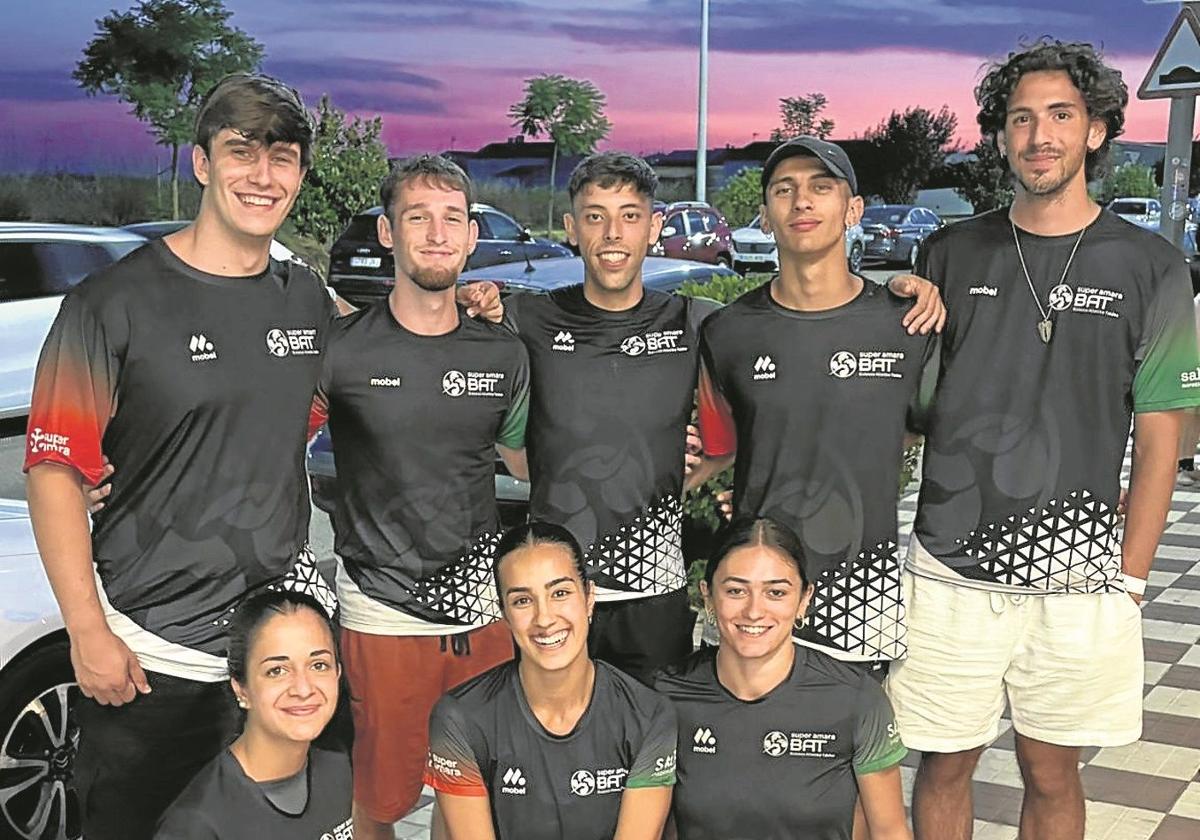 Atletas del Super Amara-BAT desplazados a los Campeonatos de España Sub-23 de Badajoz y Sub-18 de Castellón.