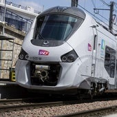 Imagen de un tren regional Coradia de CAF.