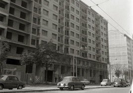 Amara Berri, en construcción.