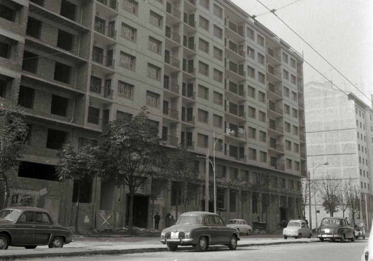Amara Berri, en construcción.
