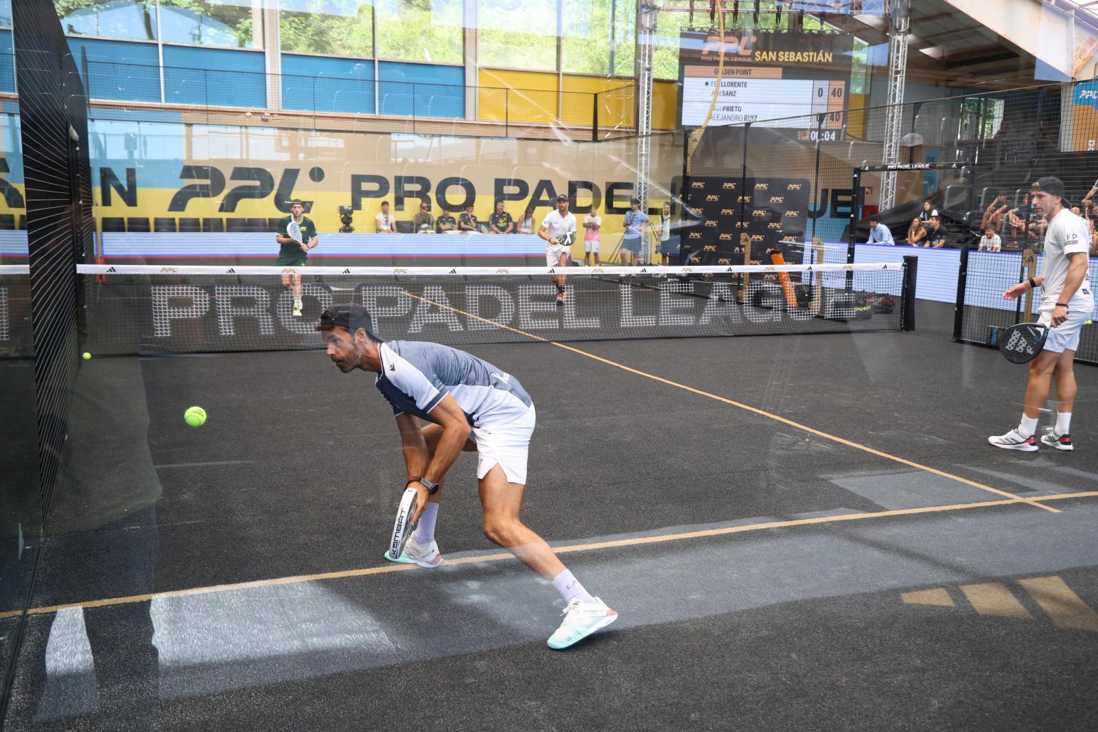 Xabi Prieto y Fernando Llorente se miden a las estrellas del Pro Padel League