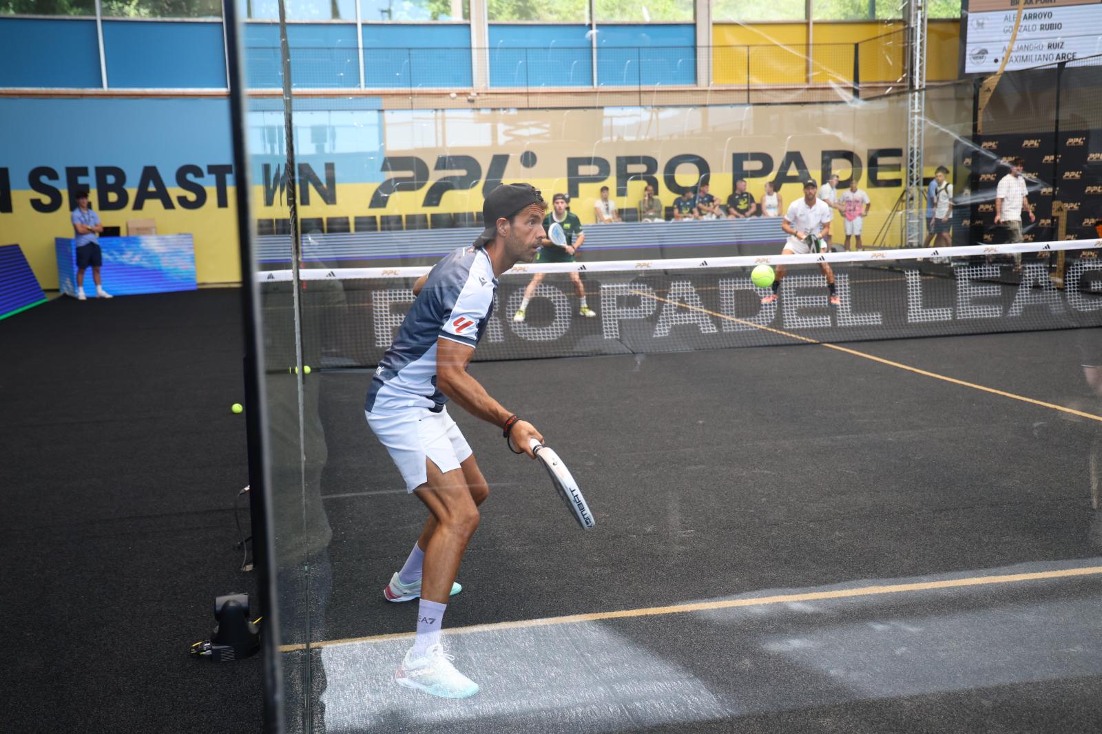 Xabi Prieto y Fernando Llorente se miden a las estrellas del Pro Padel League
