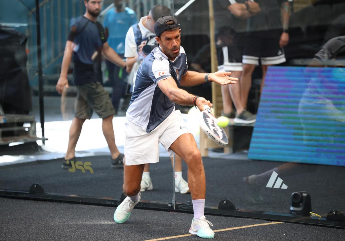 Xabi Prieto y Fernando Llorente se miden a las estrellas del Pro Padel League
