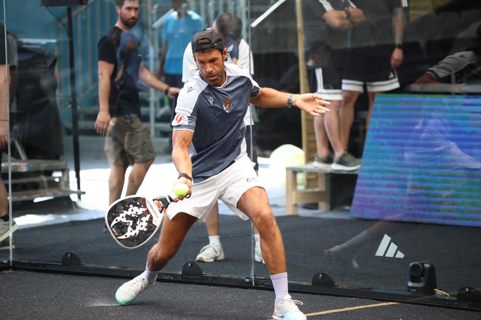 Xabi Prieto y Fernando Llorente se miden a las estrellas del Pro Padel League