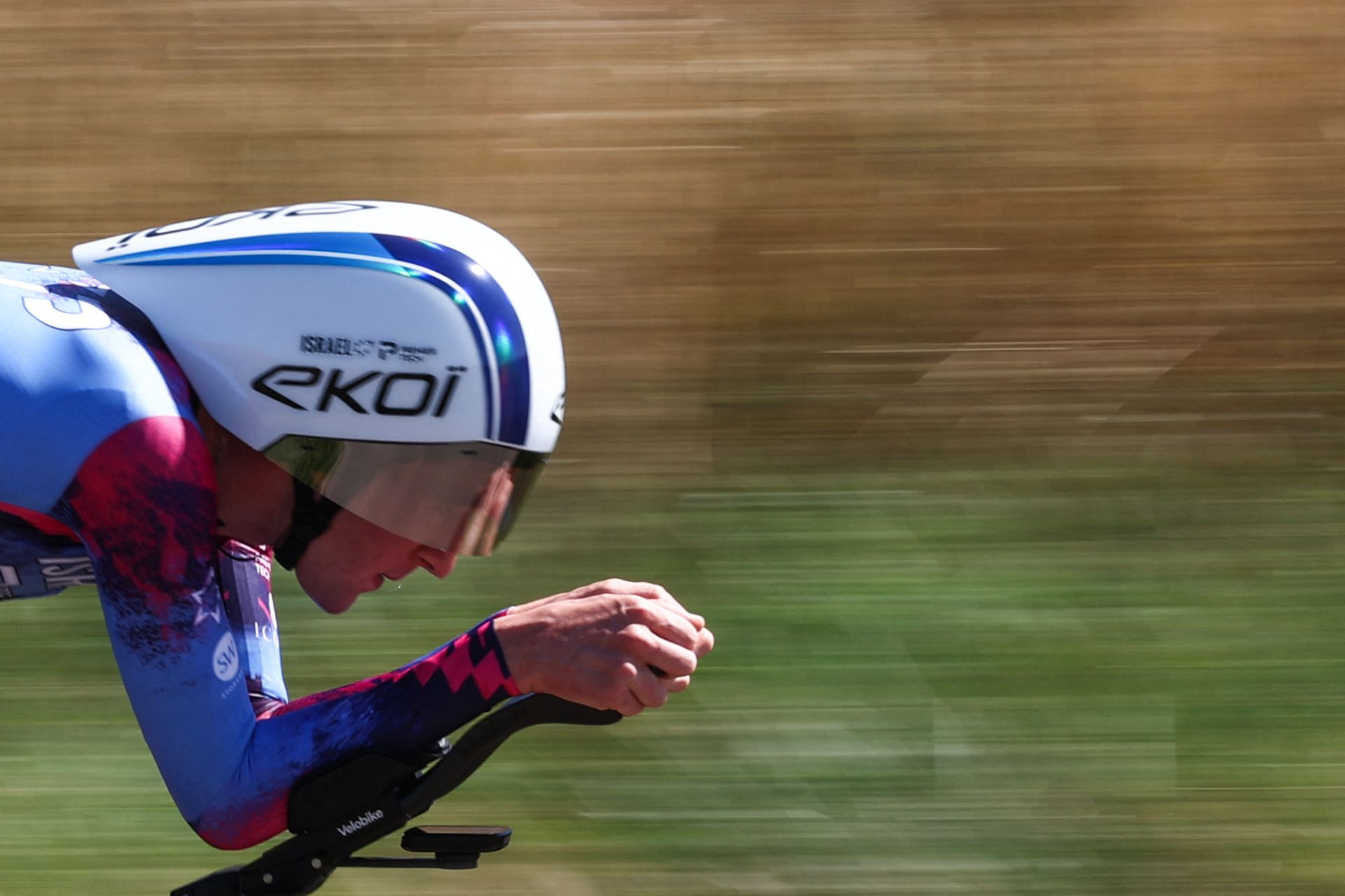 El ciclista británico del equipo Premier Tech Joseph Blackmore.