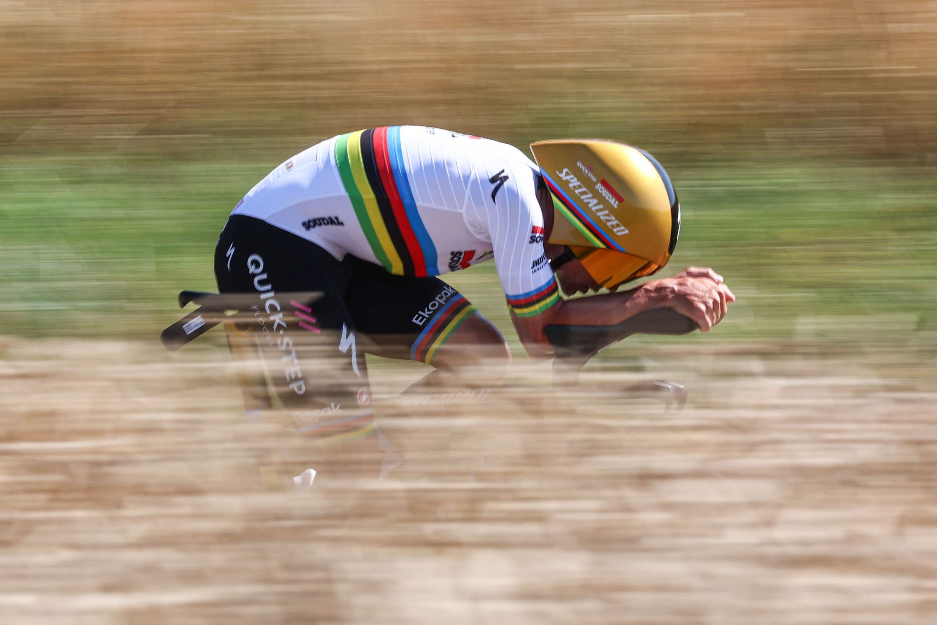 Evenepoel es el actual campeón del mundo de la especialidad.