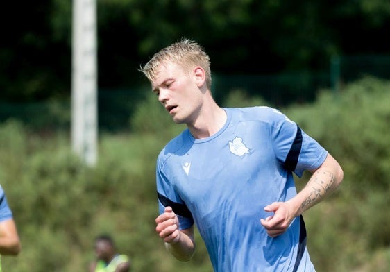 Esfuerzo de Óskarsson en el entrenamiento del viernes
