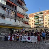Imagen de una concentración anterior en Martxoak 8 plaza.
