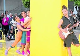 'Transir' kale ikuskizuna Balda plazan ikusi ahal izango da.