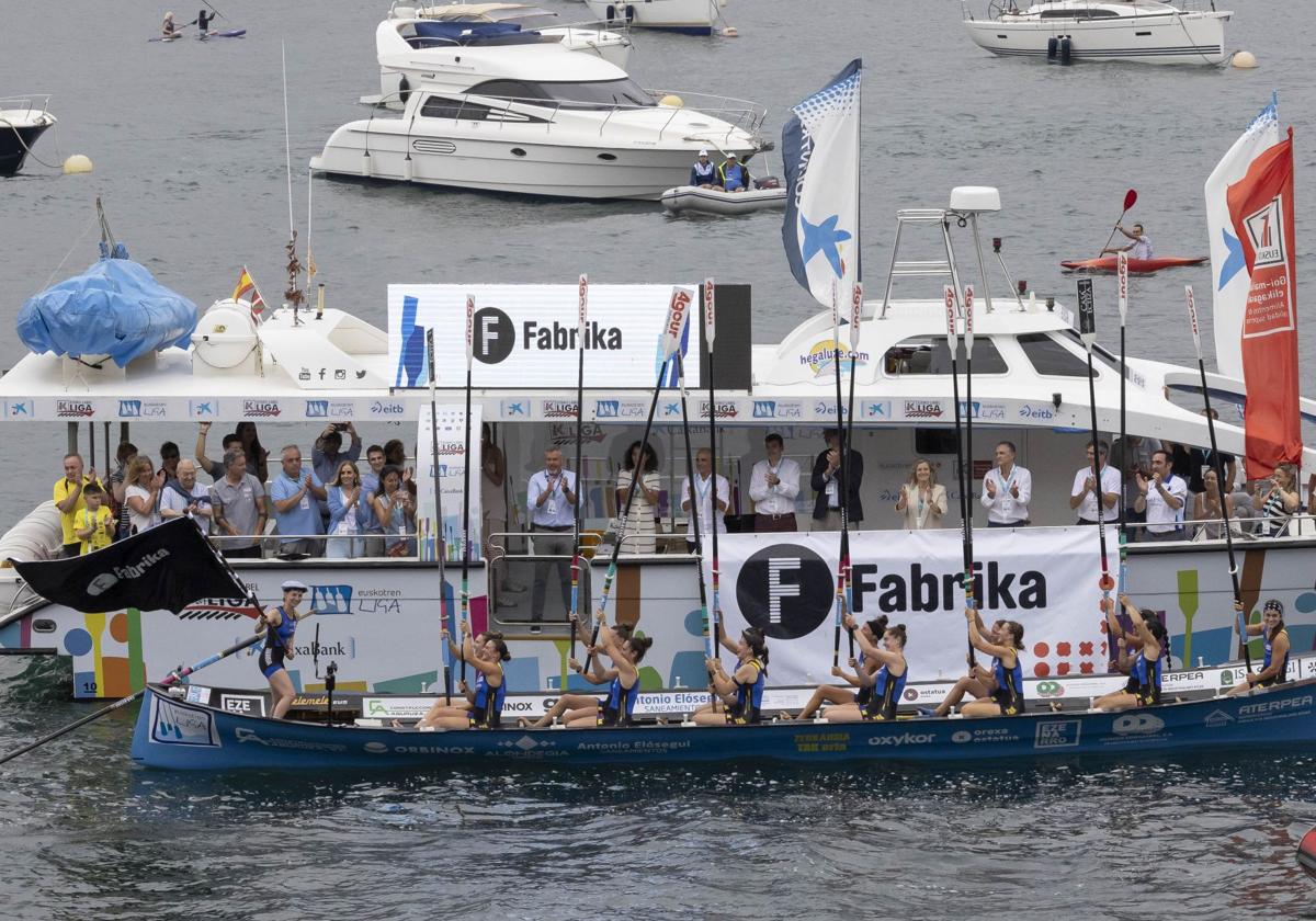 Tolosaldea logra en La Concha la primera bandera de su historia