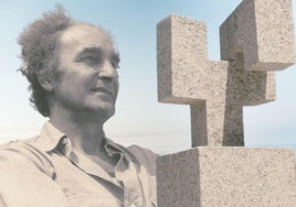 La estela de Chillida que acabó en una cuneta, desapareció y 'volvió' a La Concha