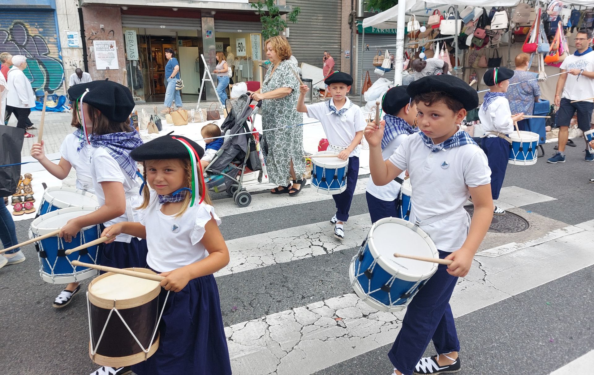 Las fiestas del Carmen, en Trintxerpe